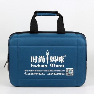 时尚妈咪蓝色中号急救包印刷