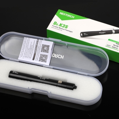 纳丽德 DR.K3S 医用笔式手电筒（黄光款）—— 医疗照明新选择
